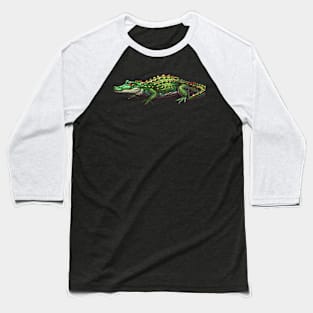 16-Bit Alligator Baseball T-Shirt